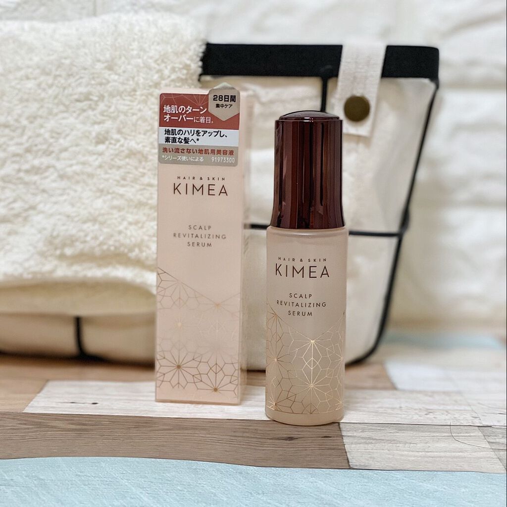 スカルプ リバイタライジングセラム/ヘア＆スキン キメア/頭皮ローションを使ったクチコミ（2枚目）