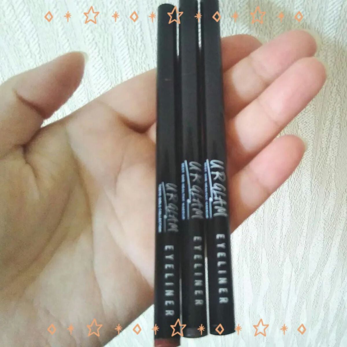 UR GLAM GEL EYELINER/U R GLAM/ジェルアイライナーを使ったクチコミ(1枚目)