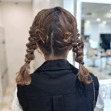 LebeL トリエ  エマルジョン4のクチコミ「ゆるふわかわいいヘアアレンジ🩰
【保存】してカウンセリングでお使い下さい♡

CHIHIROの.....」（2枚目）