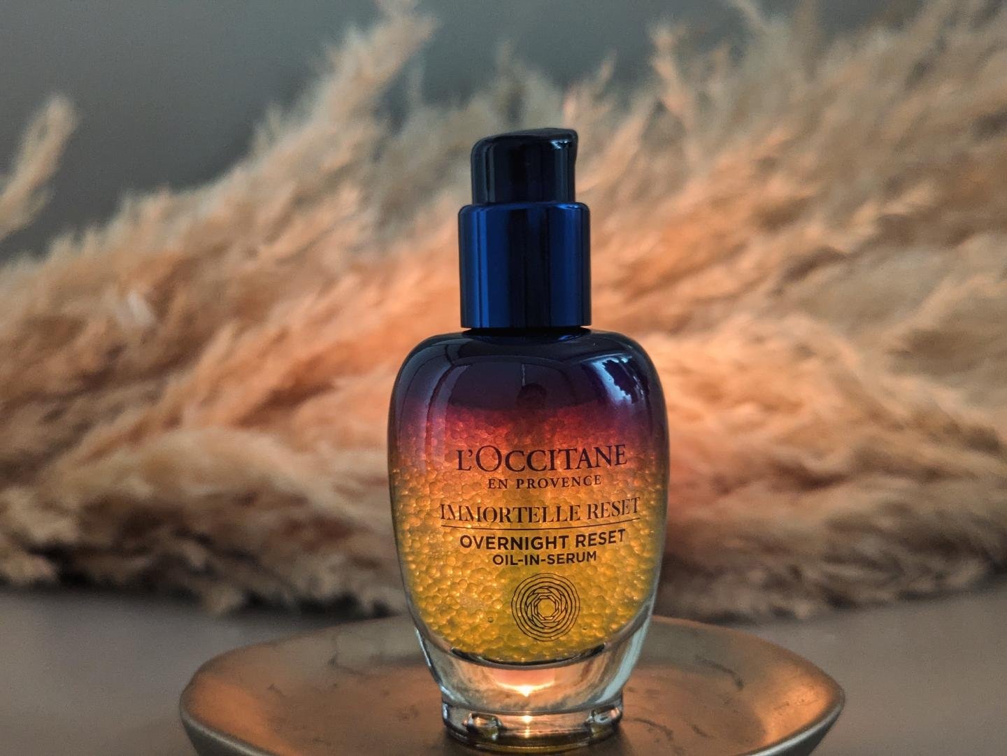 イモーテル オーバーナイトリセットセラム/L'OCCITANE/美容液を使ったクチコミ（2枚目）