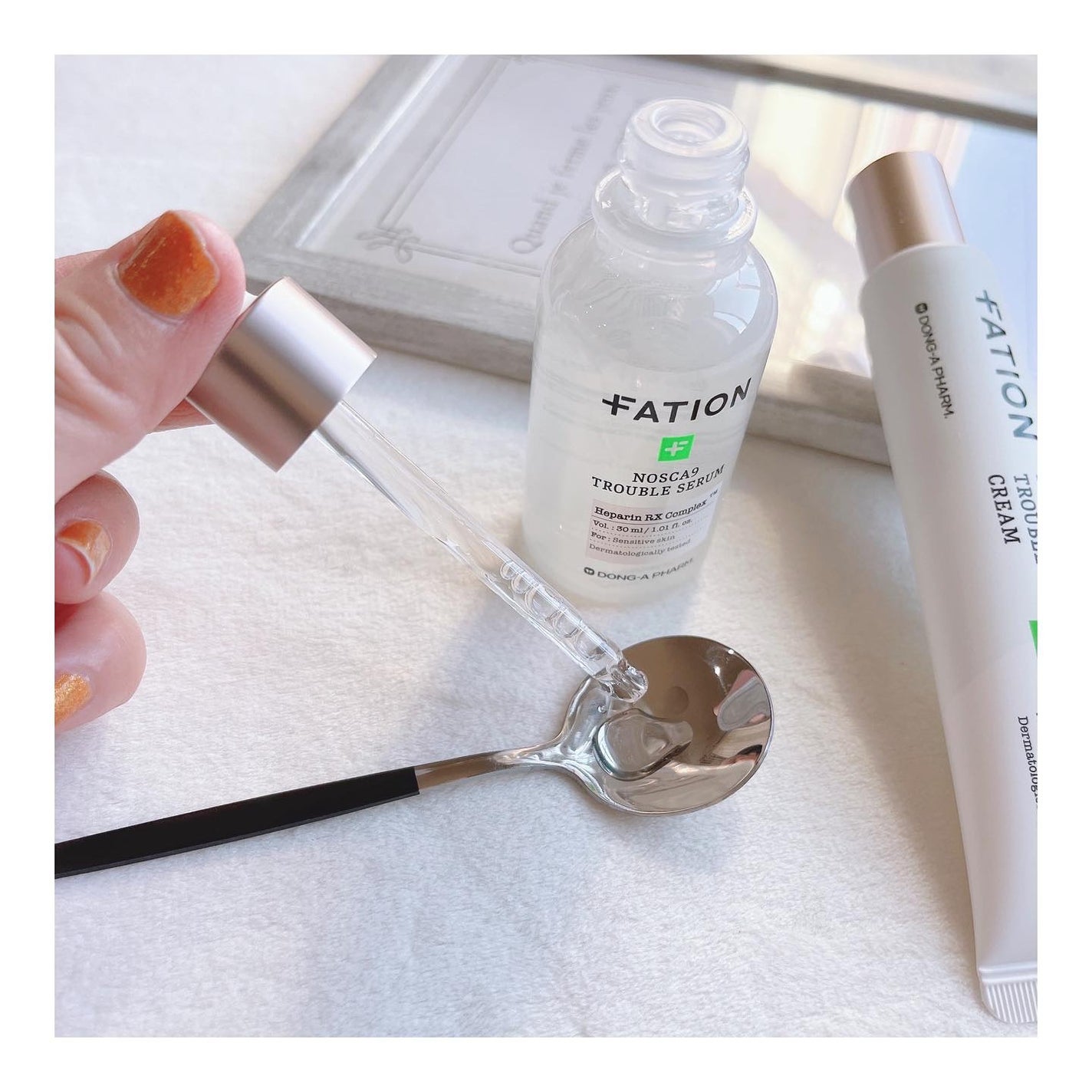 ノスカナイン トラブル セラム/FATION/美容液を使ったクチコミ(2枚目)