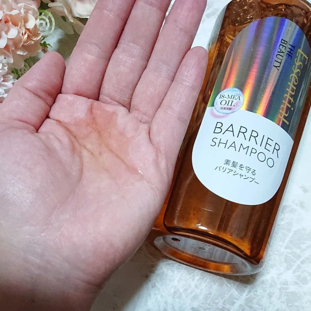 ザビューティ 髪のキメ美容素髪を守る バリアシャンプー/コンディショナー/エッセンシャル/シャンプー・コンディショナーを使ったクチコミ(3枚目)