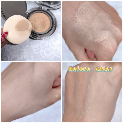 ブラーカバークッション/LUNA/クッションファンデーションを使ったクチコミ(4枚目)