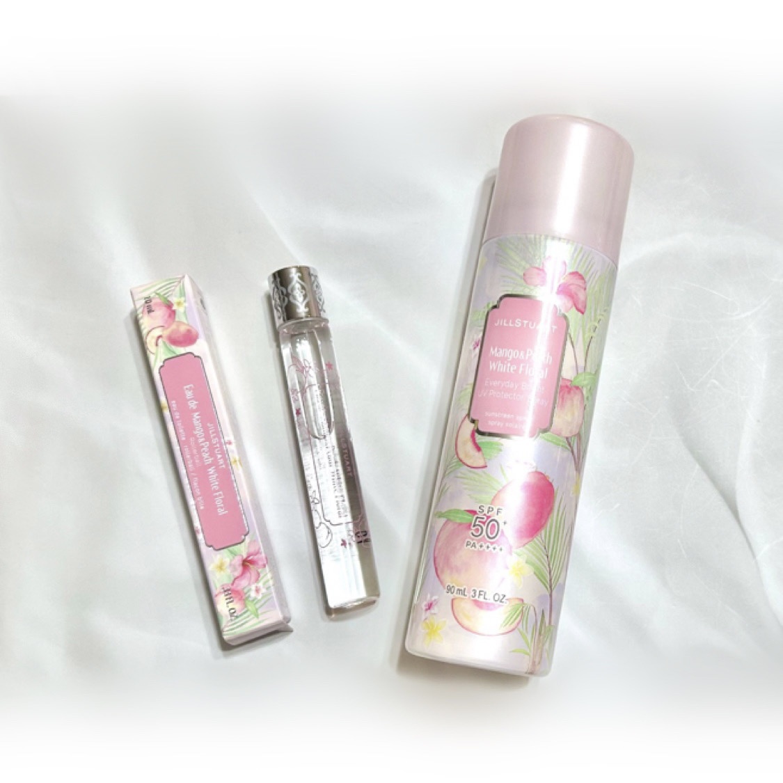 ジルスチュアート オード マンゴー&ピーチ ホワイトフローラル ローラーボール/JILL STUART/香水(レディース)を使ったクチコミ（1枚目）