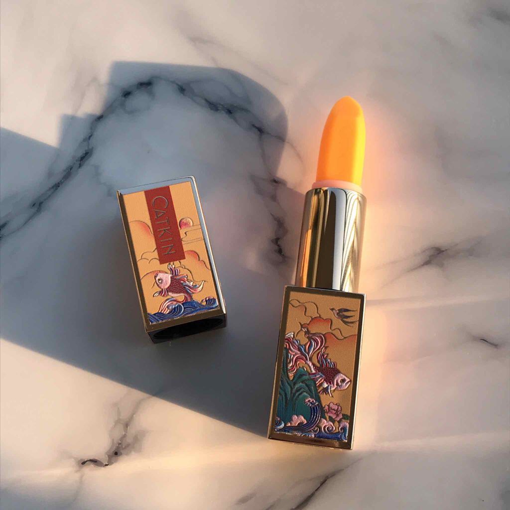 春江花月 保湿リップクリーム/CATKIN/リップケアを使ったクチコミ（2枚目）