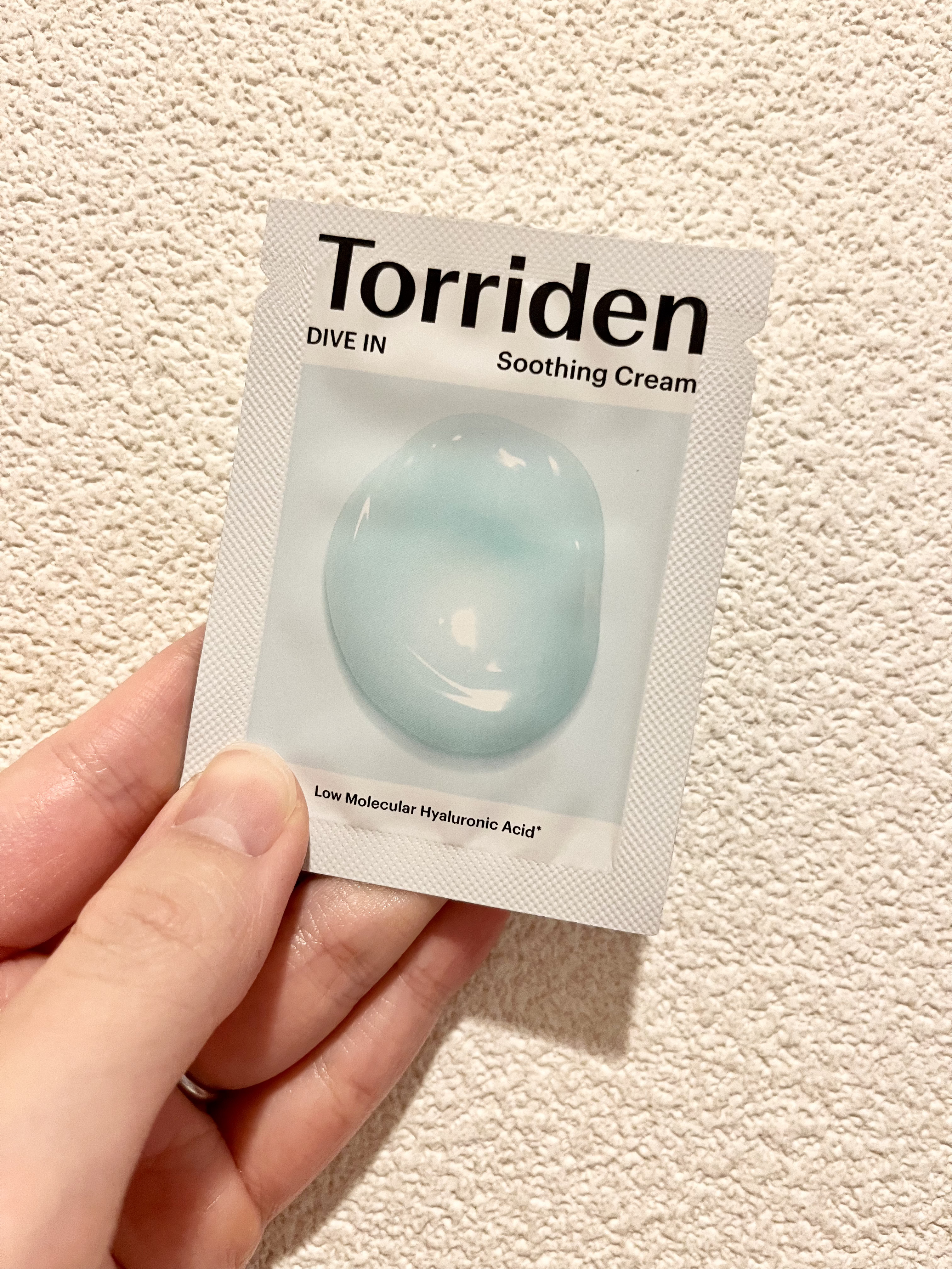 ダイブインスージングクリーム/Torriden/フェイスクリームを使ったクチコミ（1枚目）