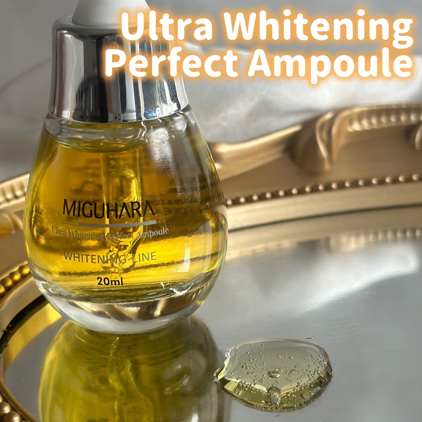 Ultra Whitening Perfect Ampoule/MIGUHARA/美容液を使ったクチコミ(3枚目)