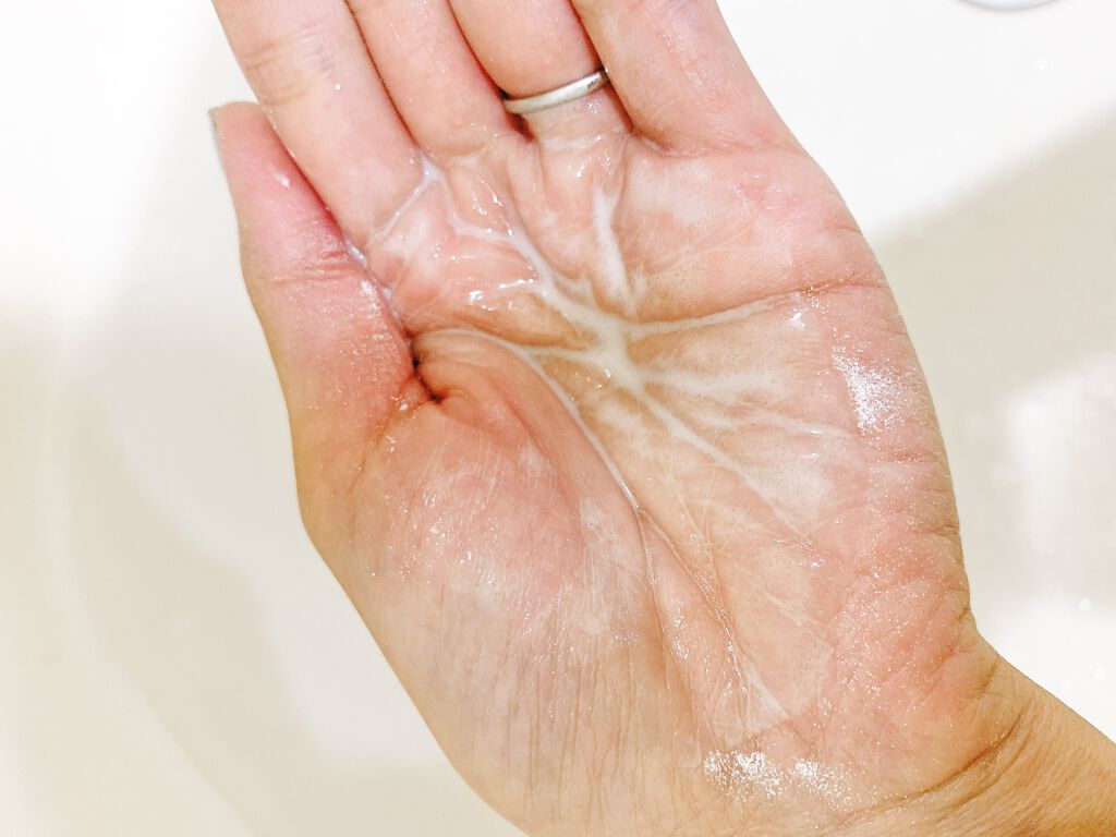 Massage Face Wash 中性重炭酸洗顔パウダー/BARTH/洗顔パウダーを使ったクチコミ（3枚目）