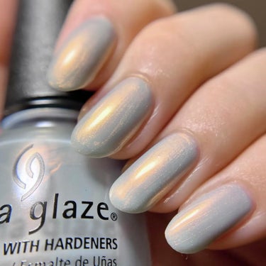 Nail Lacquer with Hardeners Pearl Jammin /China Glaze/マニキュアを使ったクチコミ（1枚目）