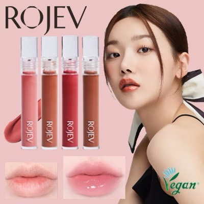 LIP PLUMPER GLAZE TINT/ROJEV/口紅を使ったクチコミ（2枚目）