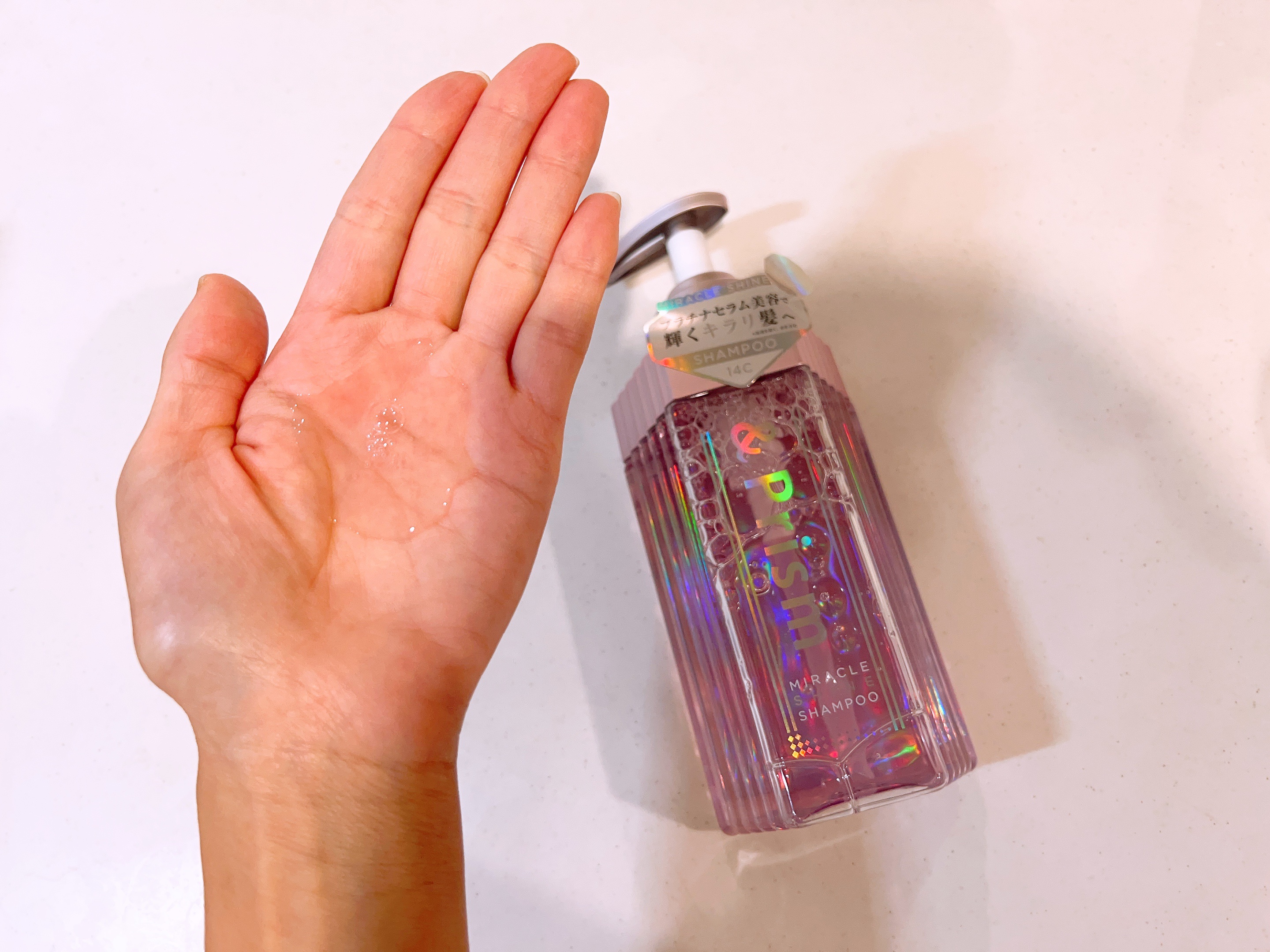 ミラクル シャイン シャンプー/ヘアトリートメント/&Prism/市販シャンプーを使ったクチコミ（2枚目）