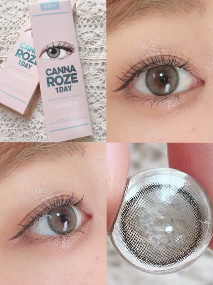 ごんす@YouTube始めました on LIPS 「《絶妙なくすみグレージュが可愛すぎた!》グレーのカラコンは苦手..」(6枚目)