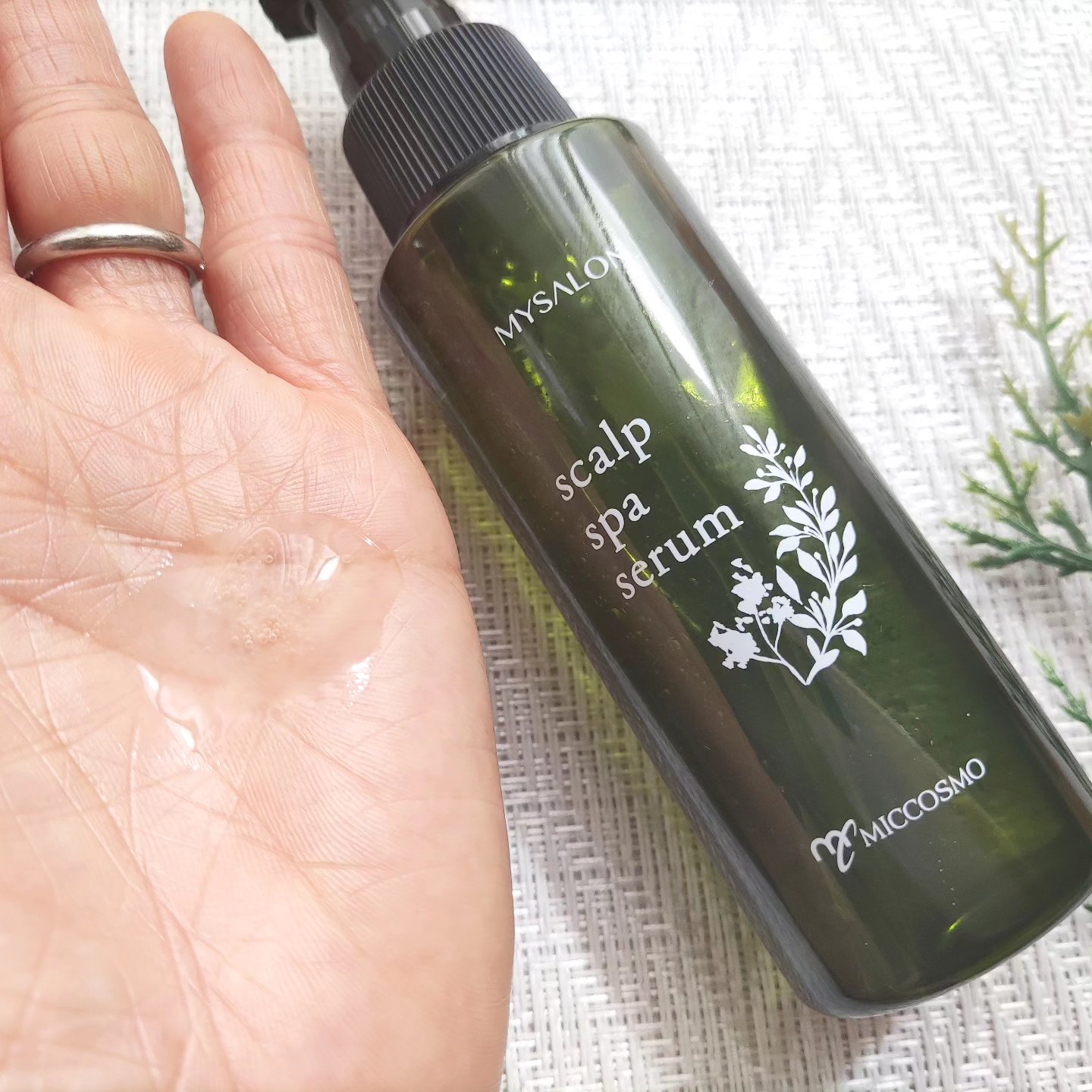 スキャルプスパセラム/マイサロン/頭皮ローションを使ったクチコミ（3枚目）
