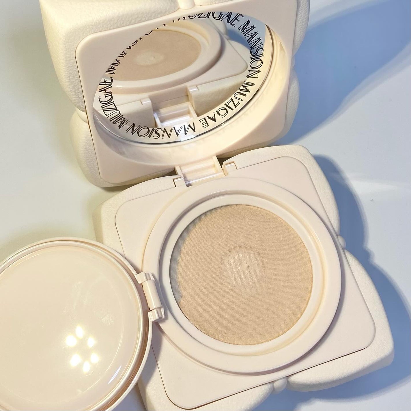 スリックウォータークッション/MUZIGAE MANSION/クッションファンデーションを使ったクチコミ(4枚目)