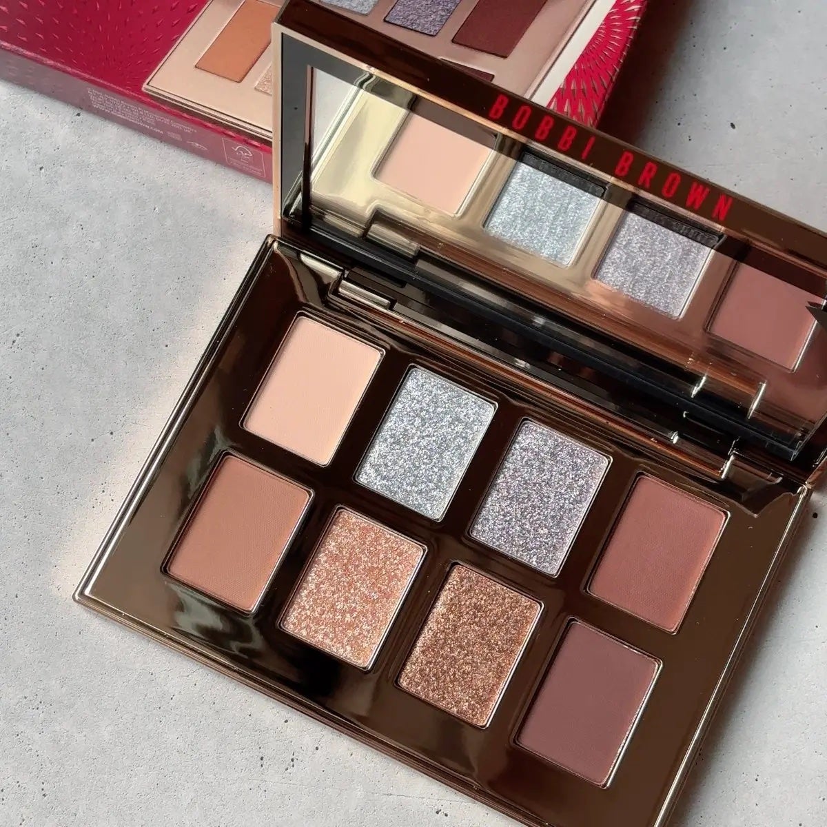 ドリーム グリーム アイシャドウ パレット/BOBBI BROWN/アイシャドウパレットを使ったクチコミ(4枚目)