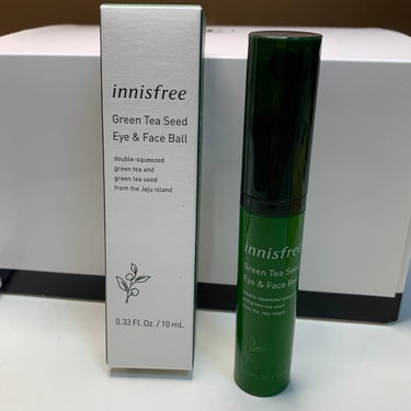 グリーンティーシード アイ＆フェイスボール/innisfree/美容液を使ったクチコミ（3枚目）