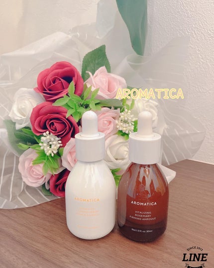グロービタCトーニングセラム/AROMATICA/美容液を使ったクチコミ(1枚目)