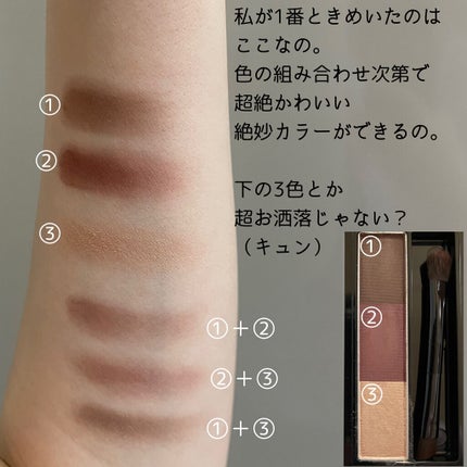 パーフェクトマルチアイズ/キャンメイク/アイシャドウパレットを使ったクチコミ(6枚目)