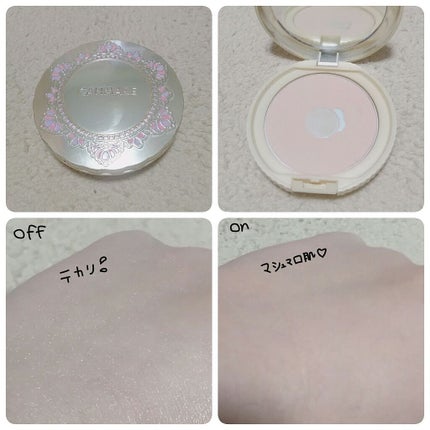 【旧品】マシュマロフィニッシュパウダー/キャンメイク/プレストパウダーを使ったクチコミ(1枚目)