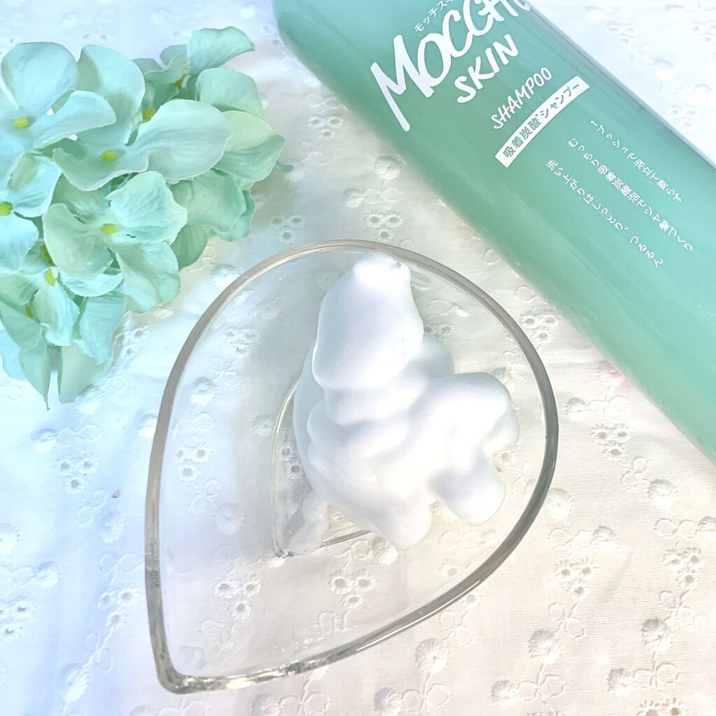 吸着スパークリングシャンプー /MoccHi SKIN/市販シャンプーを使ったクチコミ（2枚目）