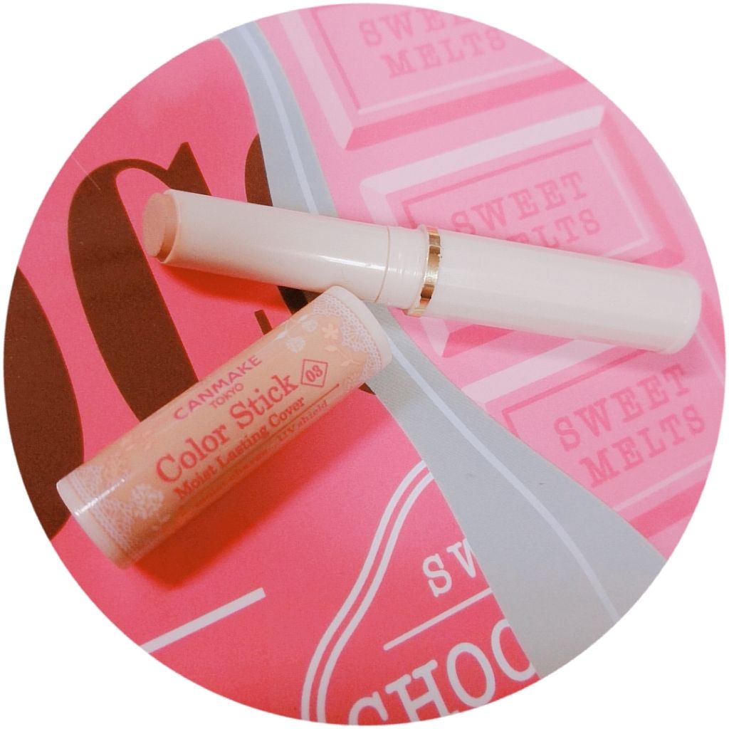 カラースティック モイストラスティングカバー/キャンメイク/スティックコンシーラーを使ったクチコミ（1枚目）