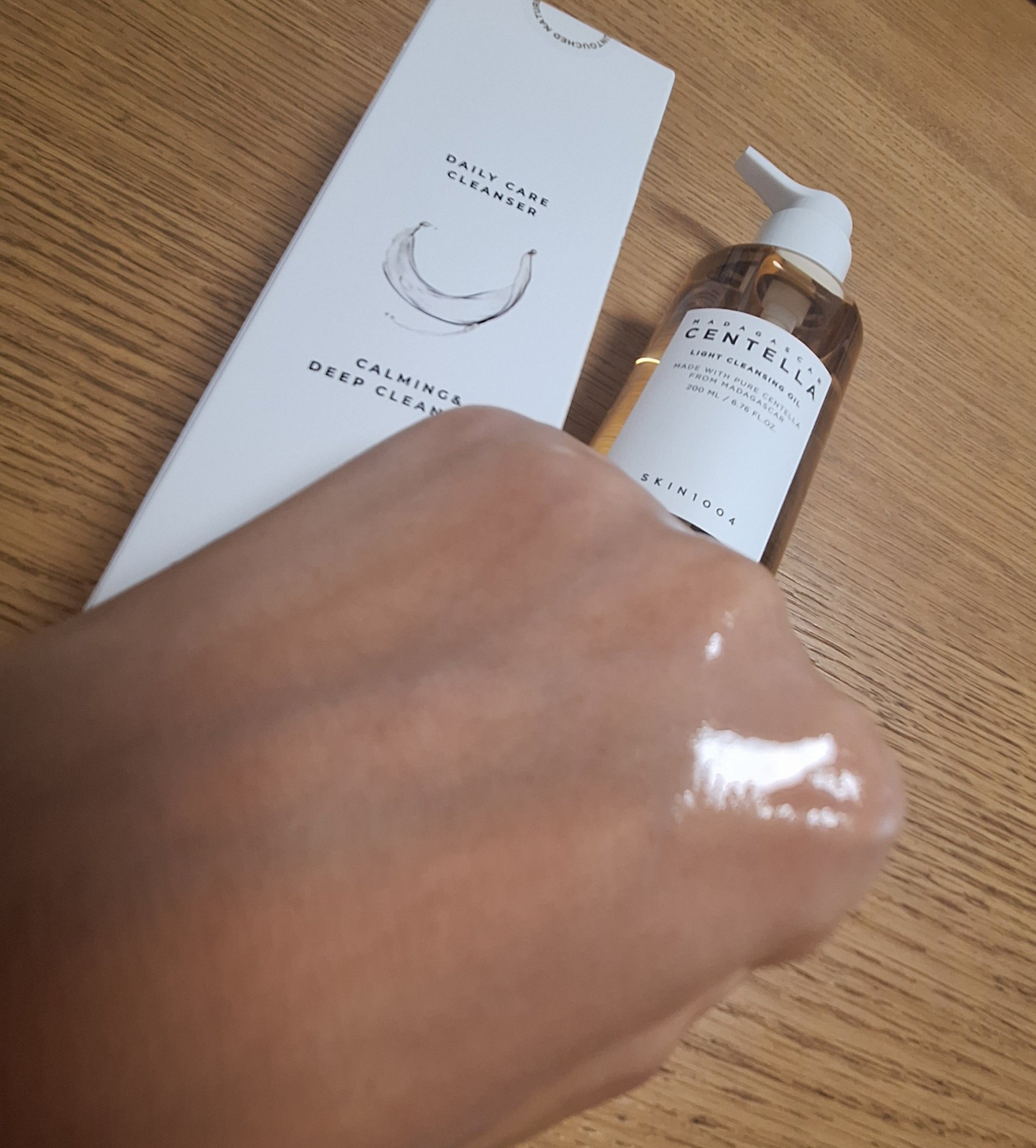 センテラ ライトクレンジングオイル/SKIN1004/オイルクレンジングを使ったクチコミ（1枚目）