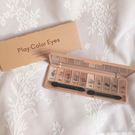 プレイカラー アイシャドウ/ETUDE/アイシャドウパレットを使ったクチコミ(2枚目)