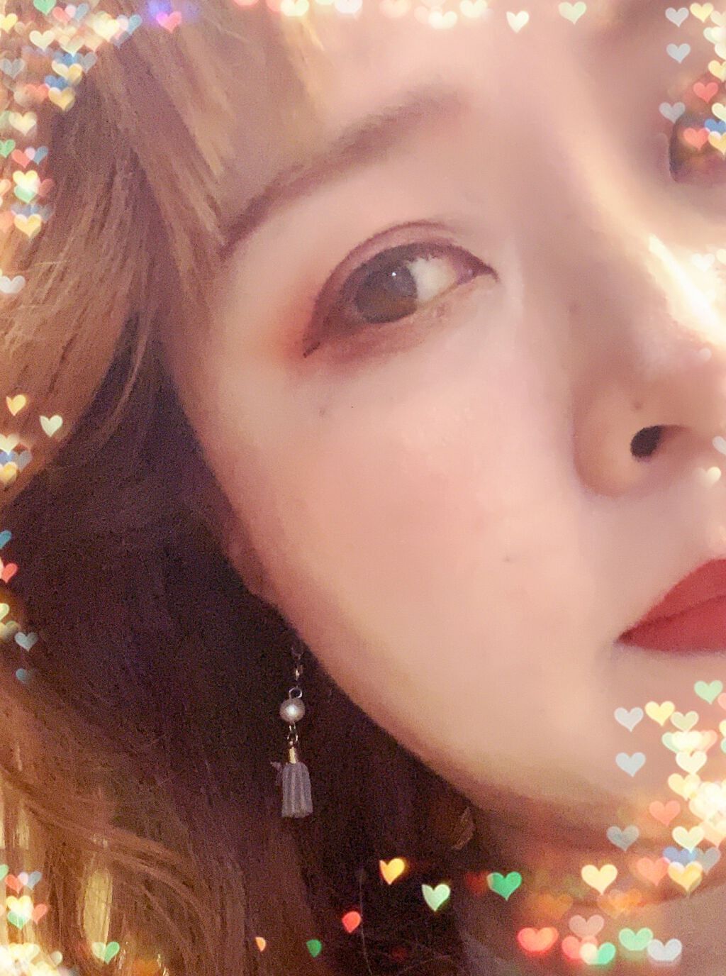 リサ・ラーソン♡クッションファンデマニア on LIPS 「#本日のピアス#タッセルピアスの季節になりましたね☆。.:*・..」(1枚目)