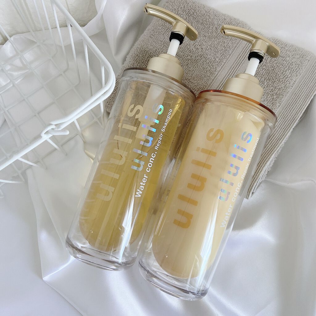 ウォーターコンク リペアシャンプー/ヘアトリートメント/ululis/シャンプー・コンディショナーを使ったクチコミ（1枚目）