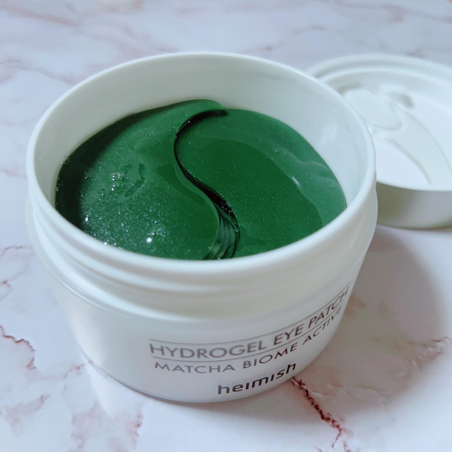 マッチャバイオームハイドロゲル アイパッチ/heimish/シートマスク・パックを使ったクチコミ（1枚目）