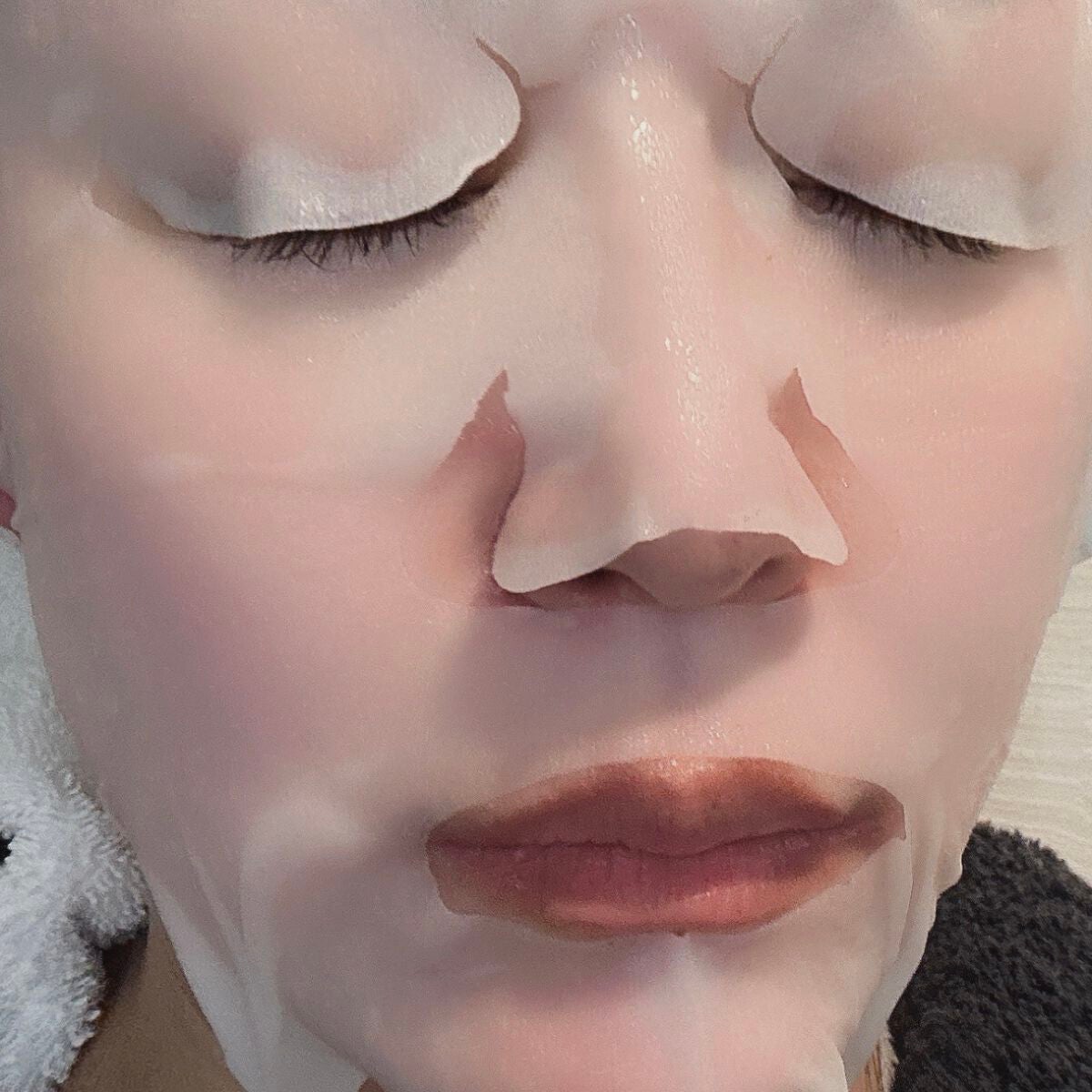 潤浸保湿 モイストリペアシートマスク/キュレル/シートマスク・パックを使ったクチコミ(5枚目)