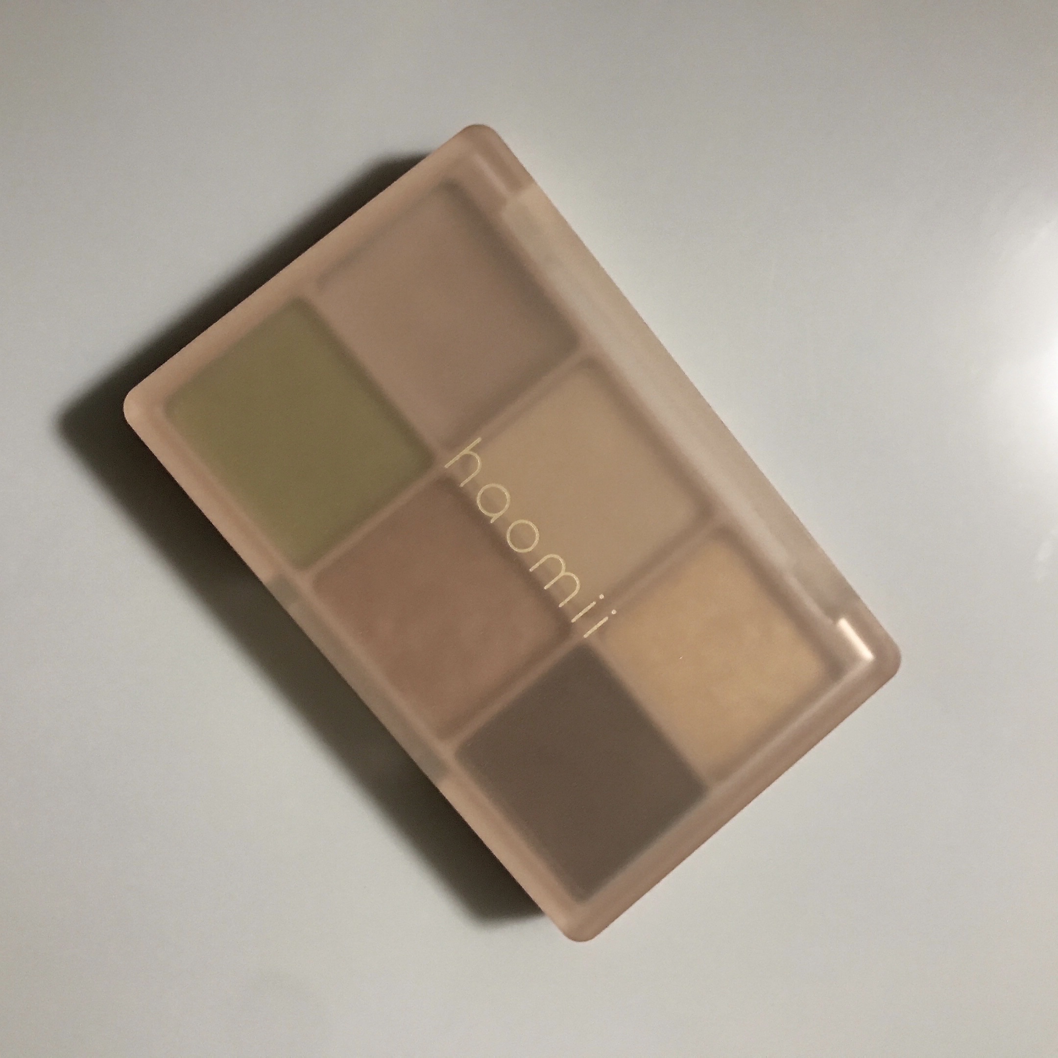 カクテルルーチェアイパレット 01 ナッツゴールド/haomii/マルチパレットを使ったクチコミ（2枚目）