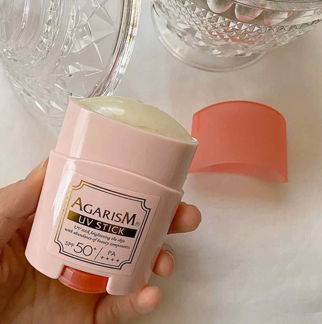 トーンアップUVスティック/AGARISM/日焼け止めスティックを使ったクチコミ(2枚目)