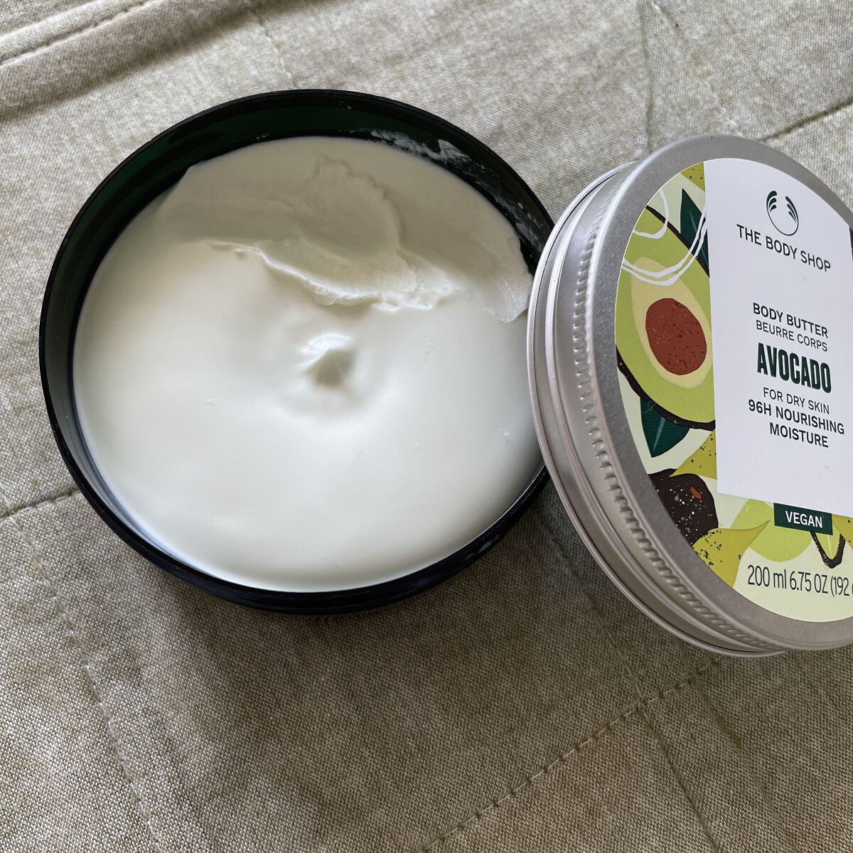 ボディバター アボカド/THE BODY SHOP/ボディクリームを使ったクチコミ（2枚目）