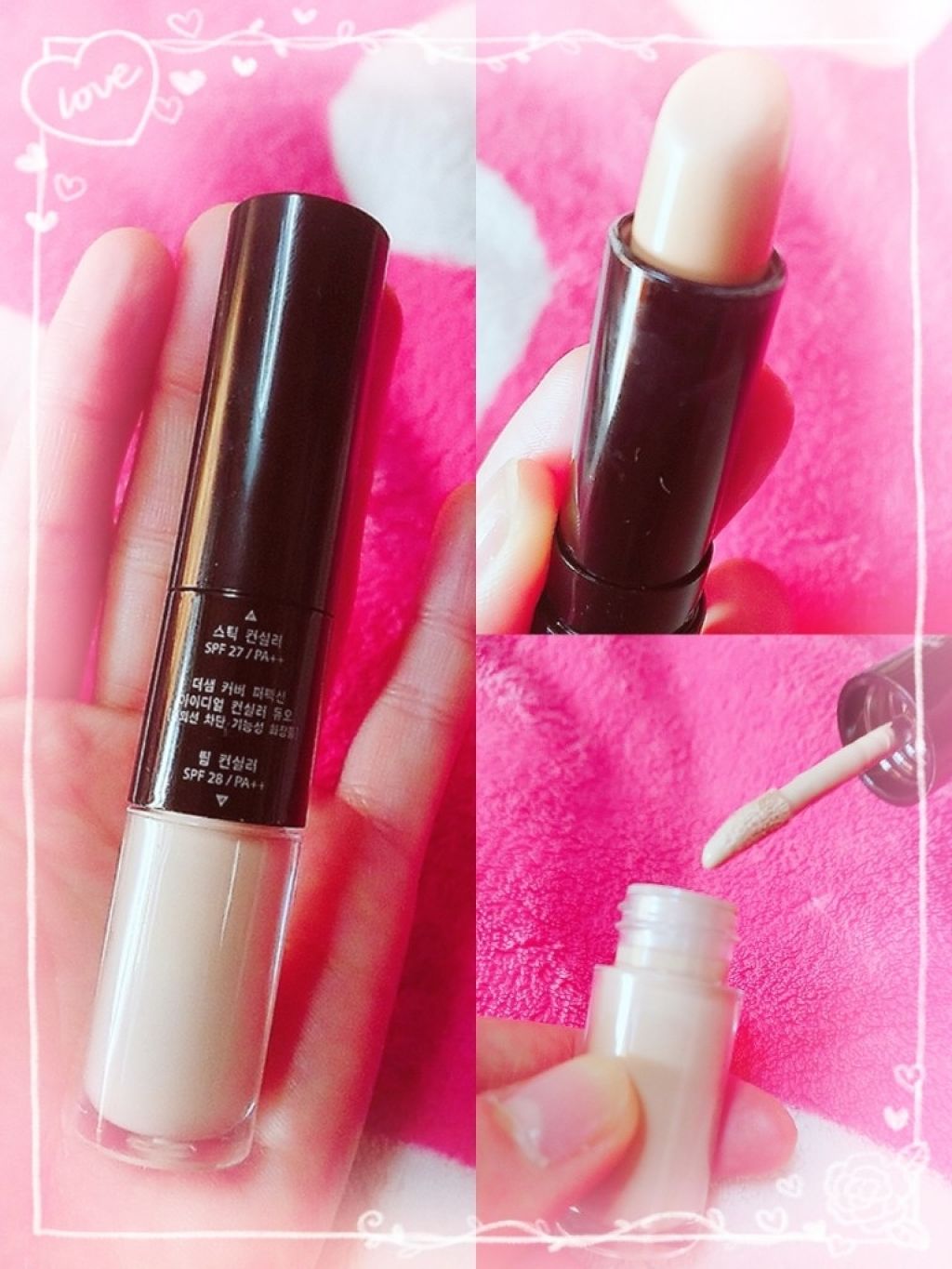 カバーパーフェクション アイディールコンシーラー デュオ/the SAEM/スティックコンシーラーを使ったクチコミ（2枚目）