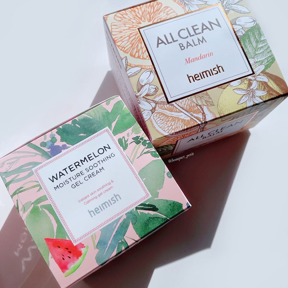 ウォーターメロン モイスチャーサージゲルクリーム/heimish/フェイスクリームを使ったクチコミ（2枚目）