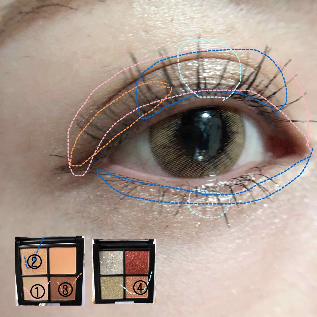 THE BELLA COLLECTION mini/CELEFIT/アイシャドウパレットを使ったクチコミ（3枚目）