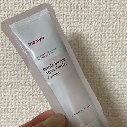 ビフィダバイオームアクアバリアクリーム/manyo/フェイスクリームを使ったクチコミ(1枚目)