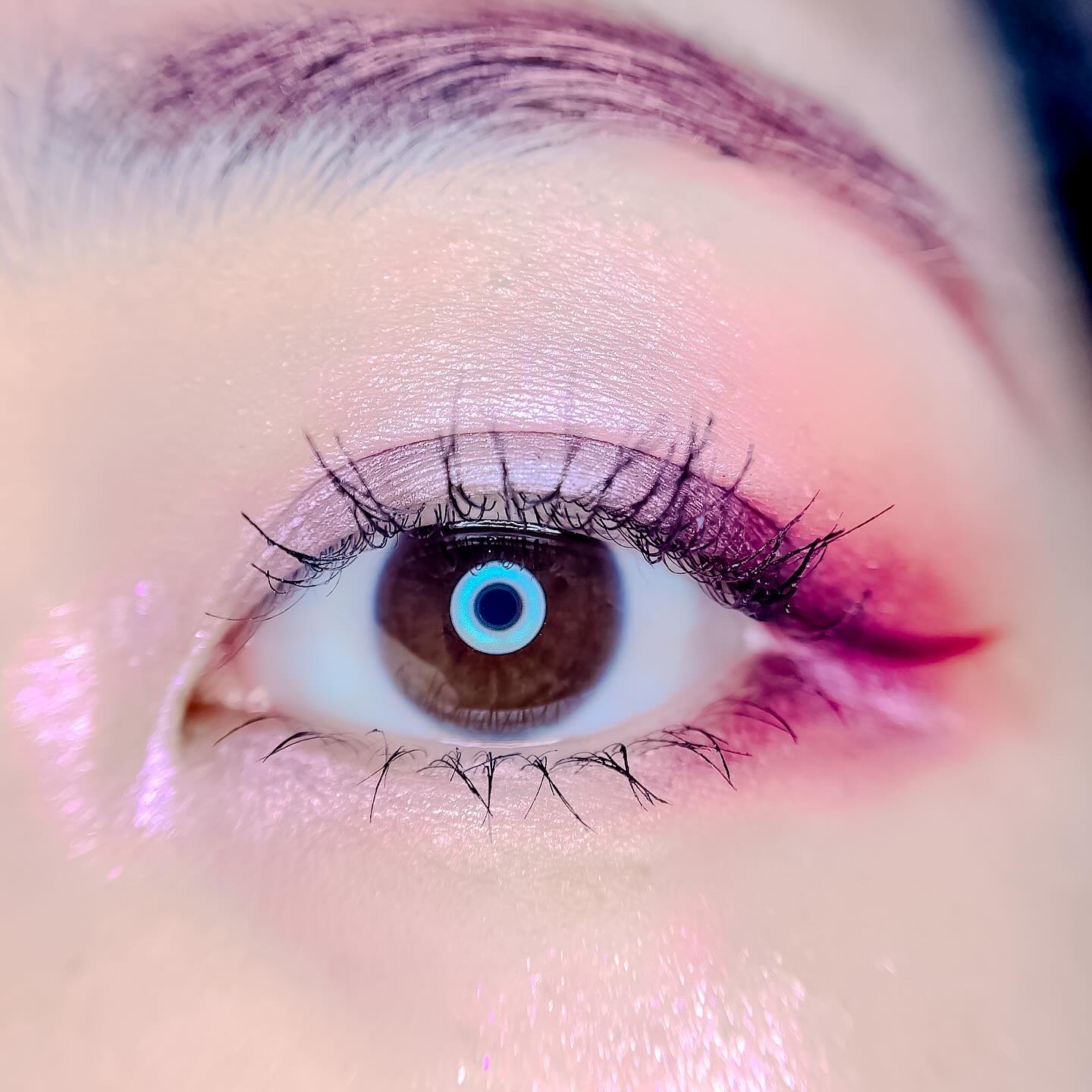 プレスド アイシャドー（レフィル）/shu uemura/単色アイシャドウを使ったクチコミ（3枚目）