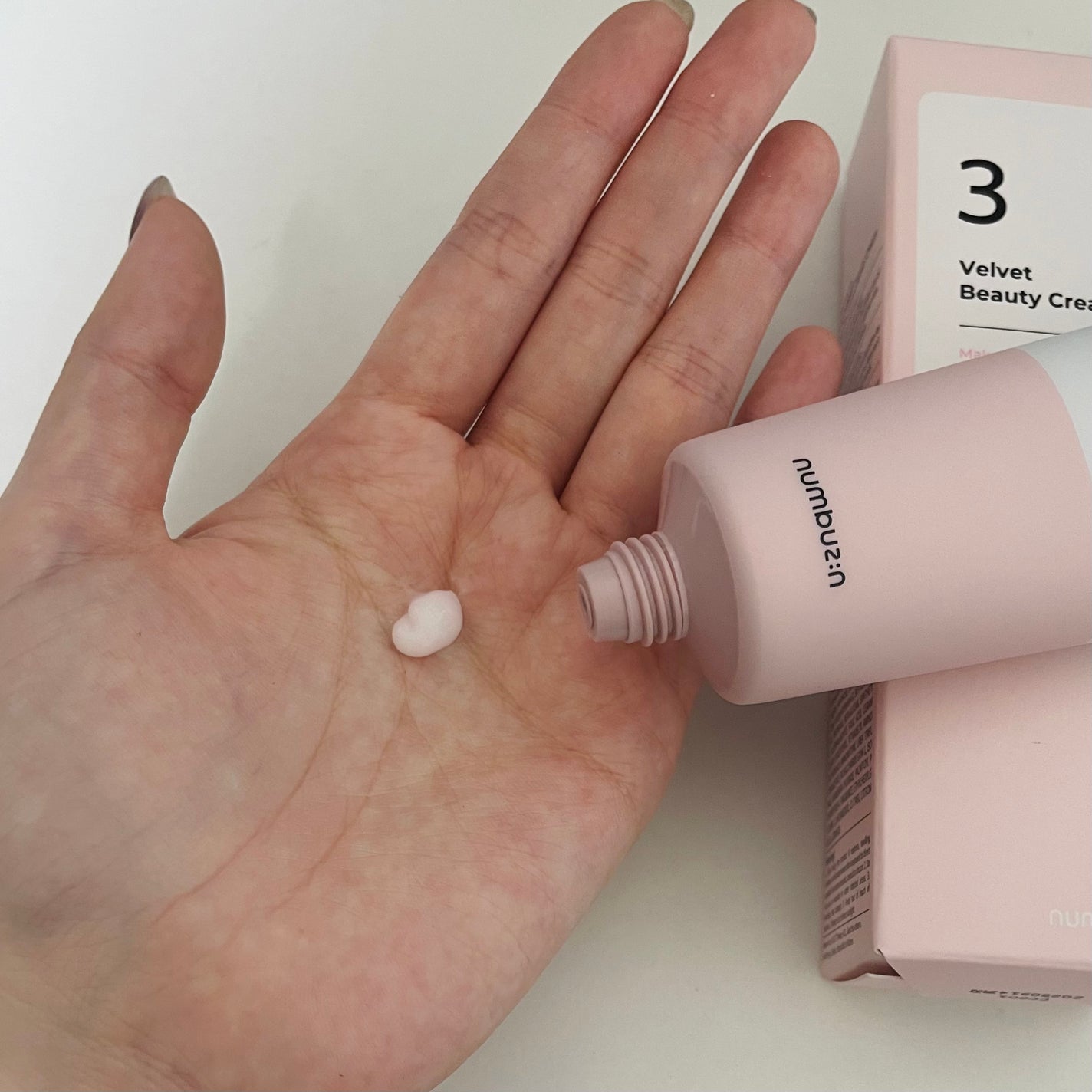 3番 シルクビューティークリーム/numbuzin/フェイスクリームを使ったクチコミ(2枚目)