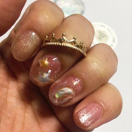 ネイルパーツ/セリア/ネイルチップ・パーツを使ったクチコミ(2枚目)