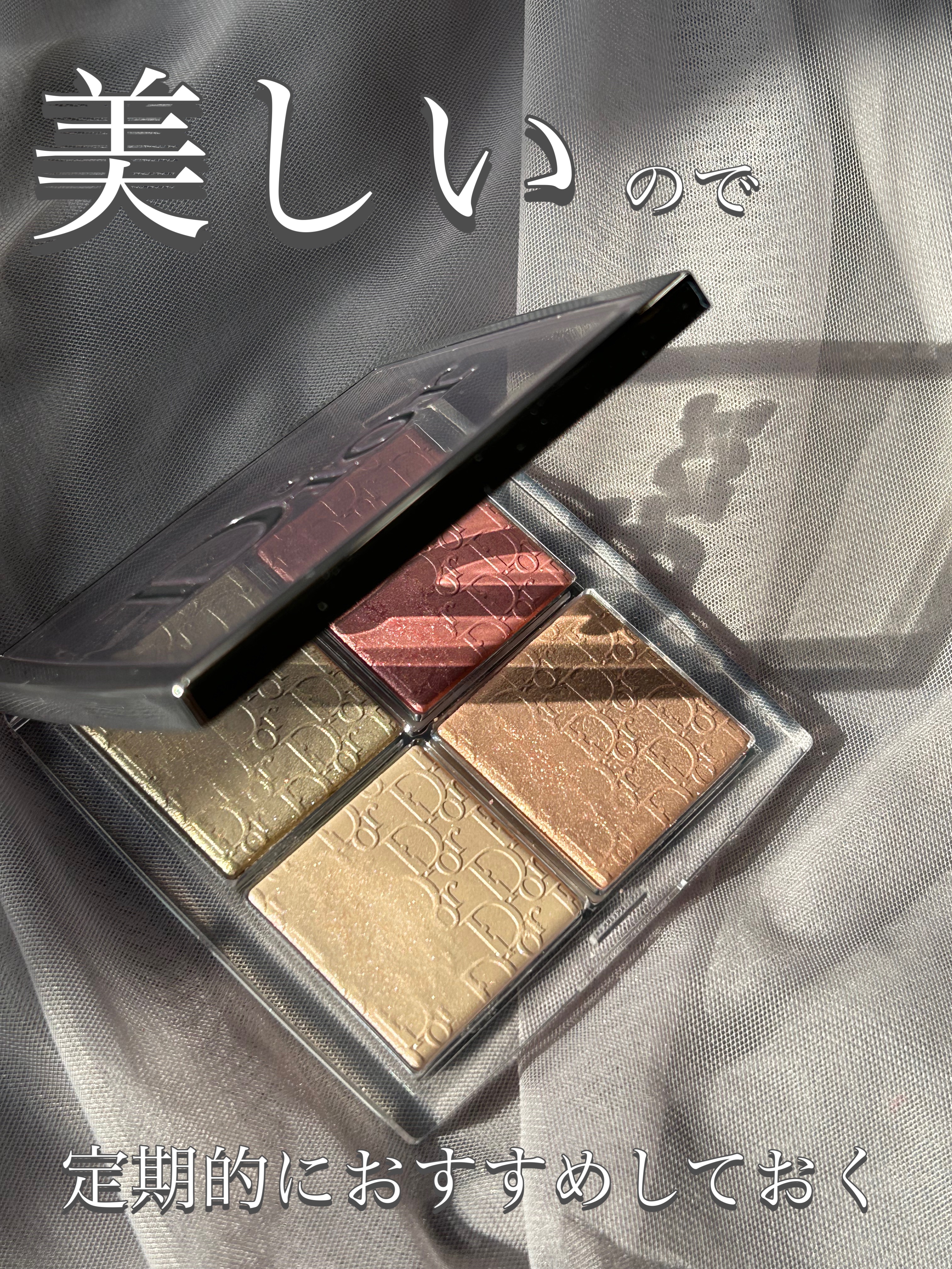 【旧】ディオール バックステージ フェイス グロウ パレット/Dior/ハイライトを使ったクチコミ（1枚目）