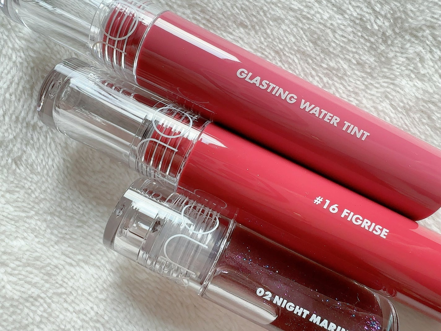 グラスティングウォーターティント/rom&nd/リップティントを使ったクチコミ(1枚目)