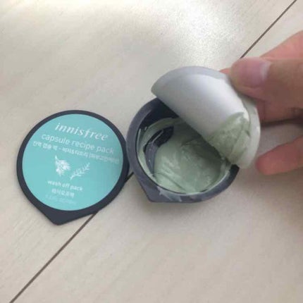 カプセルレシピパック B&T/innisfree/洗い流すパック・マスクを使ったクチコミ(2枚目)