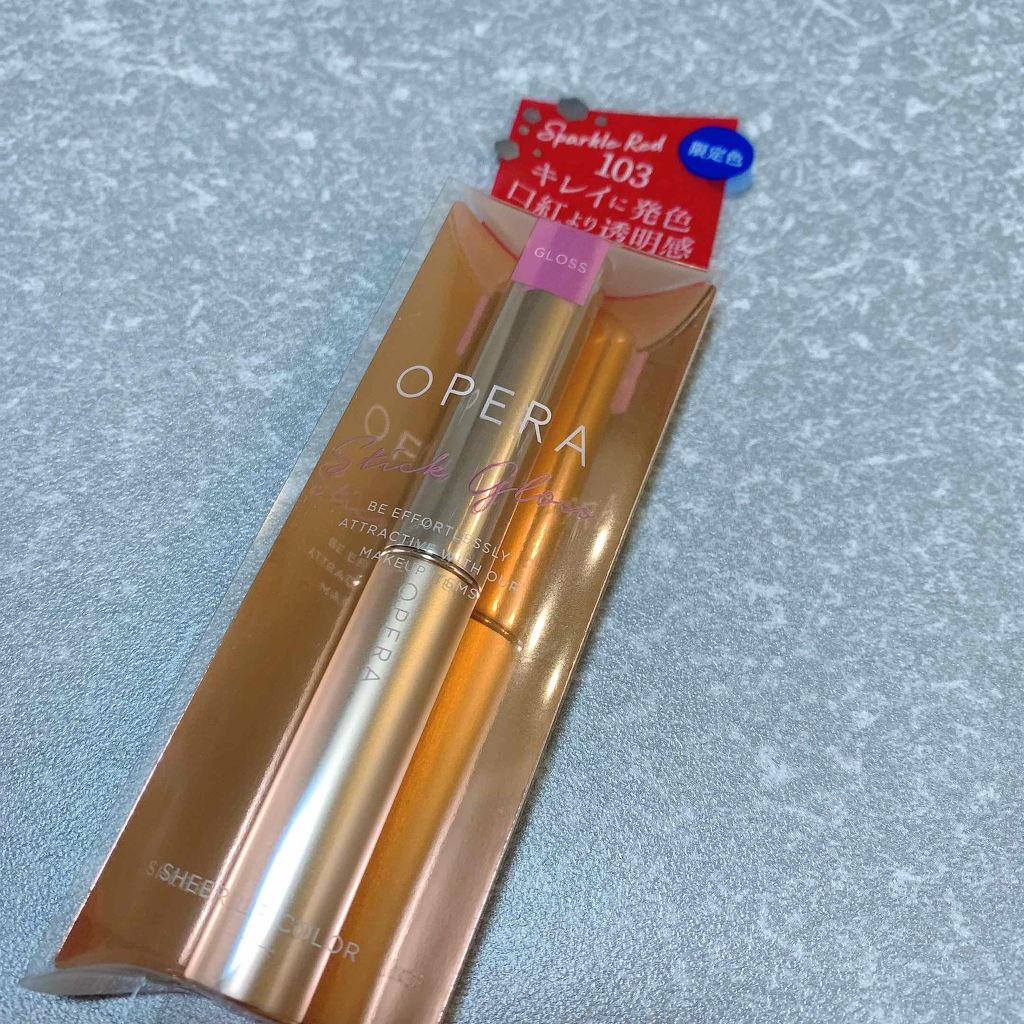 オペラ シアーリップカラー RN/OPERA/リップグロスを使ったクチコミ（2枚目）