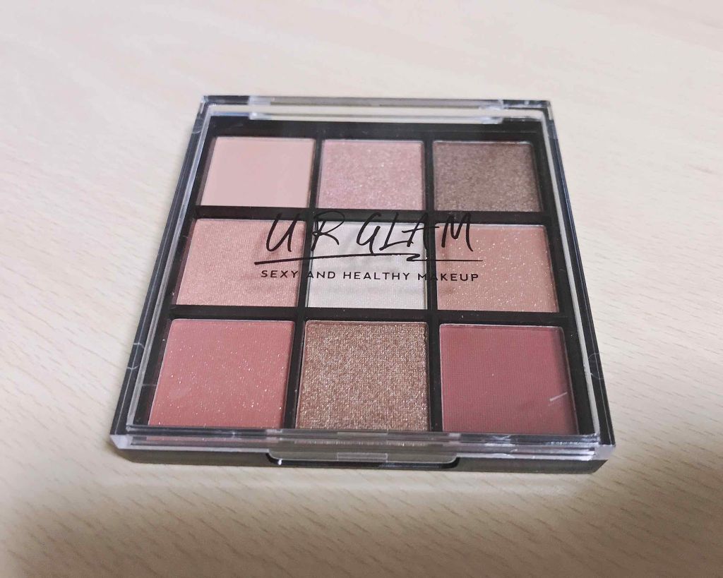UR GLAM　BLOOMING EYE COLOR PALETTE/U R GLAM/アイシャドウパレットを使ったクチコミ（2枚目）