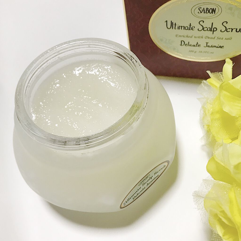 ヘッドスクラブ デリケート・ジャスミン/SABON/ヘッドスクラブを使ったクチコミ（2枚目）