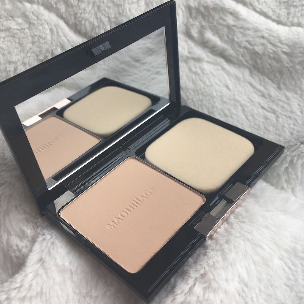 ドラマティックフェイスパウダー/マキアージュ/プレストパウダーを使ったクチコミ(2枚目)