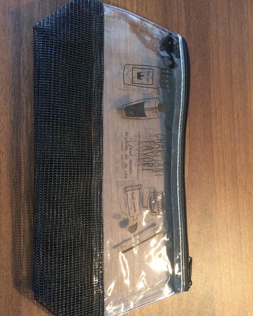 メッシュ素材ポーチ/DAISO/その他を使ったクチコミ（1枚目）