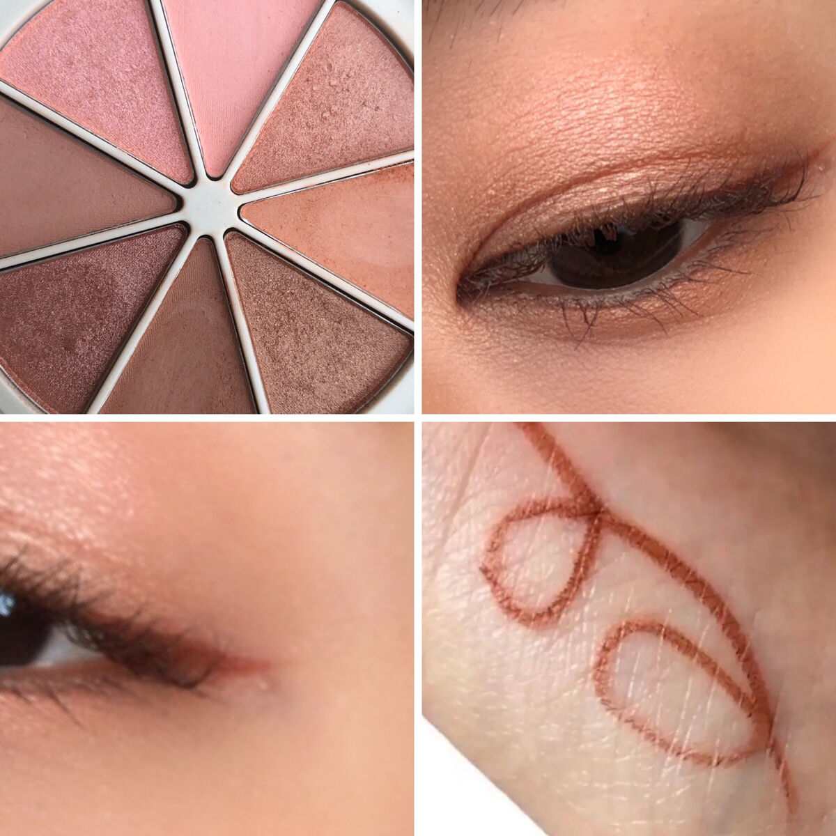 ミドルトーンアイシャドウコレクターパレット/Laka/アイシャドウパレットを使ったクチコミ（2枚目）